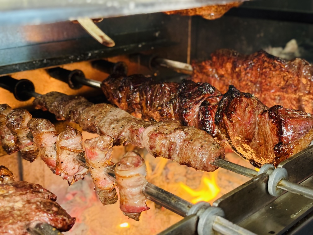 Texas De Brazil お肉クッキング